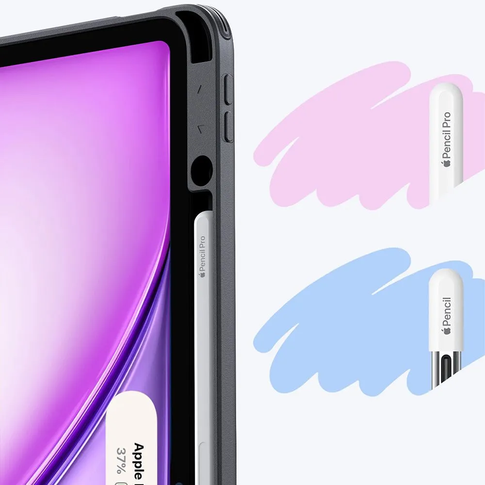 Apple iPad Air 13 (2024) tablet skal, fodral svart ESR FLIP HYBRID