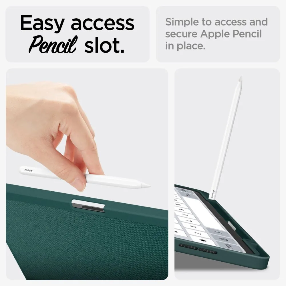 Apple iPad Air 13 (2024) tablet skal, fodral grön SPIGEN URBAN FIT