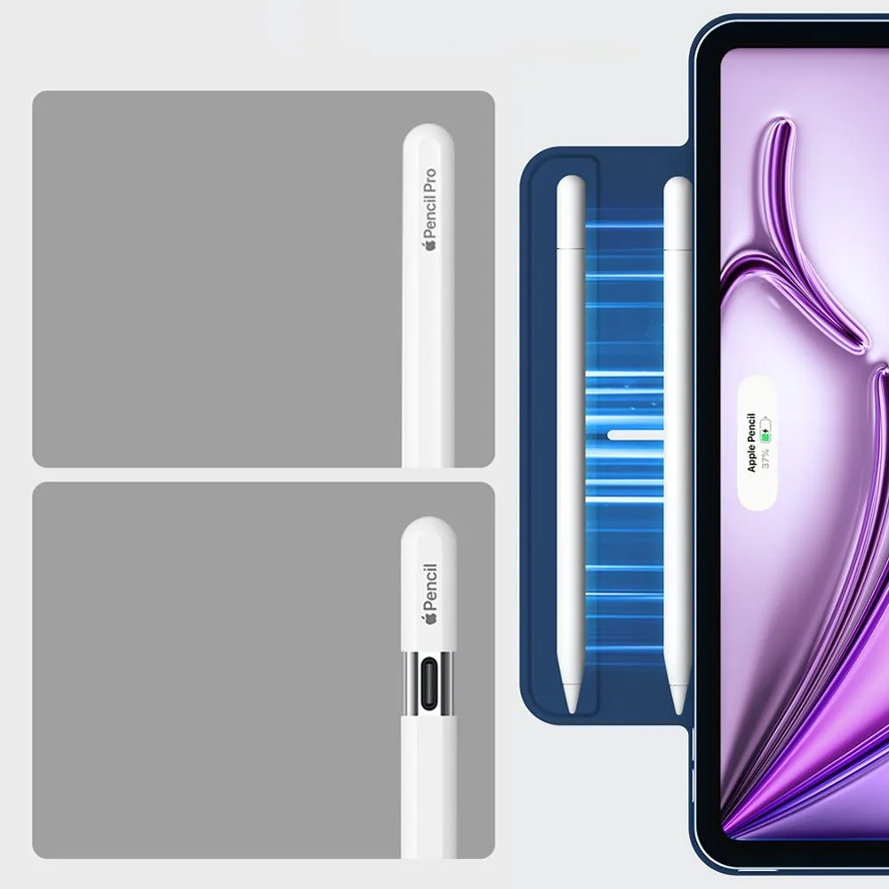 Apple iPad Air 13 (2024) tablet skal, fodral blå ESR REBOUND MAGNETIC