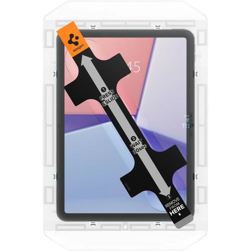 Apple iPad Air 13 (2024) tablet skärmskydd  SPIGEN GLAS.TR ”EZ FIT”