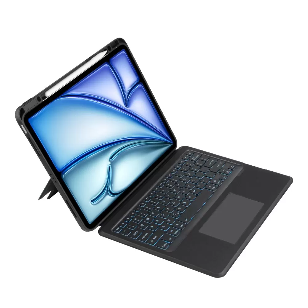 Apple iPad Air 13 (2024) tablet skal, fodral svart TECH-PROTECT SCMAG PEN + KEYBOARD