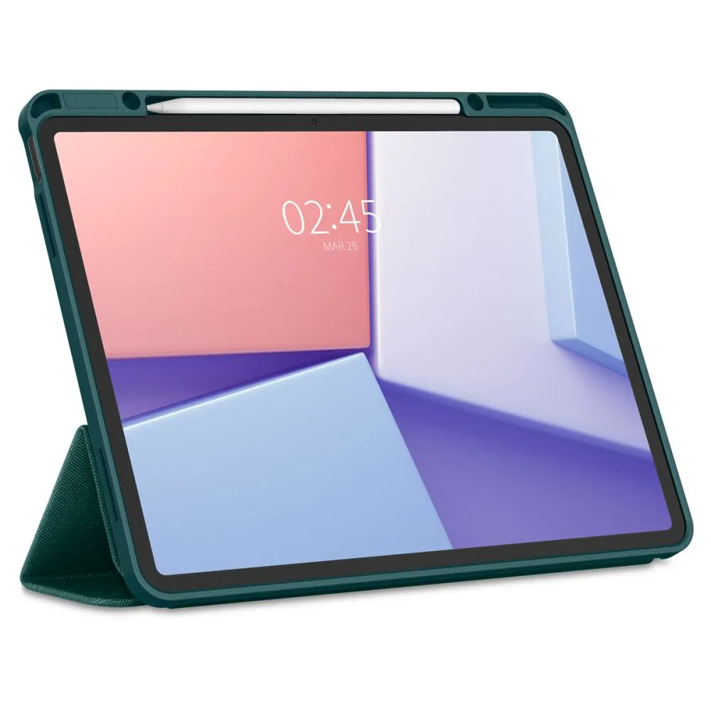Apple iPad Air 13 (2024) tablet skal, fodral grön SPIGEN URBAN FIT
