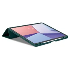 Apple iPad Air 13 (2024) tablet skal, fodral grön SPIGEN URBAN FIT