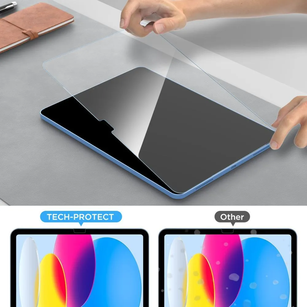 Apple iPad Pro 13 (2024) aizsargstikls  TECH-PROTECT GLASS FIT+ 2-PACK