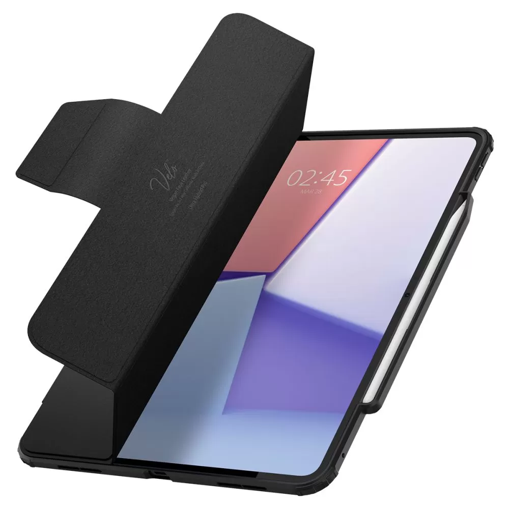 Apple iPad Pro 13 (2024) tablet case black SPIGEN ULTRA HYBRID ”PRO”