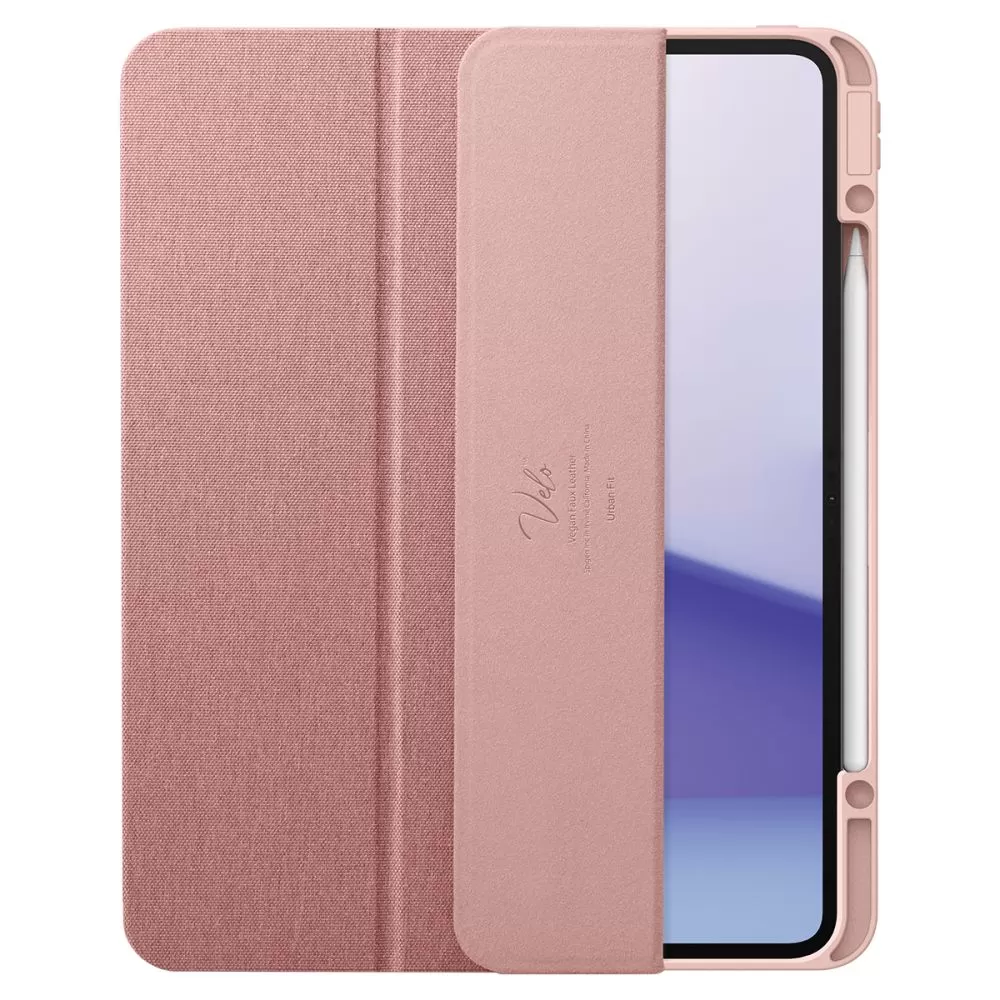 Apple iPad Pro 13 (2024) maciņš rozā zelta SPIGEN URBAN FIT