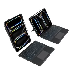 Apple iPad Pro 13 (2024) чехол для планшетa черный TECH-PROTECT SCMAG PEN + KEYBOARD