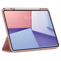 Apple iPad Pro 13 (2024) maciņš rozā zelta SPIGEN URBAN FIT
