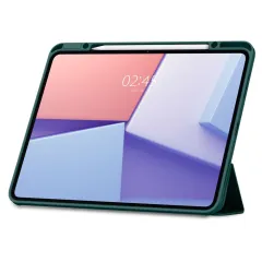 Apple iPad Pro 13 (2024) чехол для планшетa зеленый SPIGEN URBAN FIT