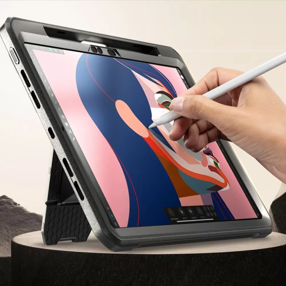 Apple iPad Pro 11 (2024) tablet skal, fodral svart SUPCASE UNICORN BEETLE PRO