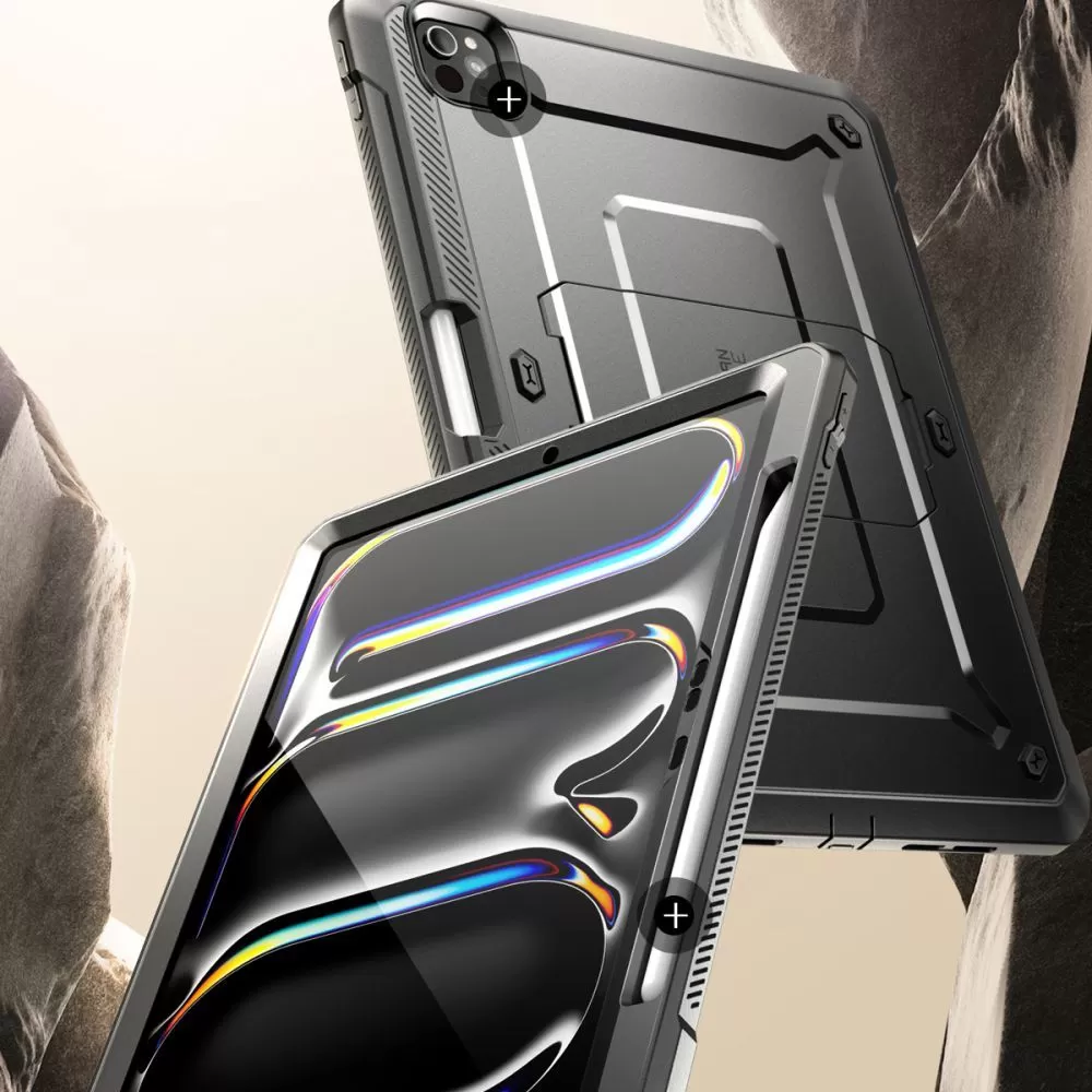 Apple iPad Pro 11 (2024) tablet skal, fodral svart SUPCASE UNICORN BEETLE PRO
