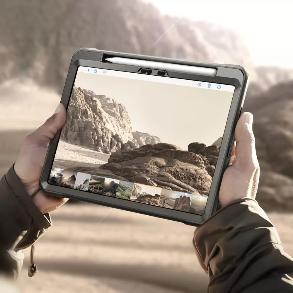 Apple iPad Pro 11 (2024) tablet skal, fodral svart SUPCASE UNICORN BEETLE PRO