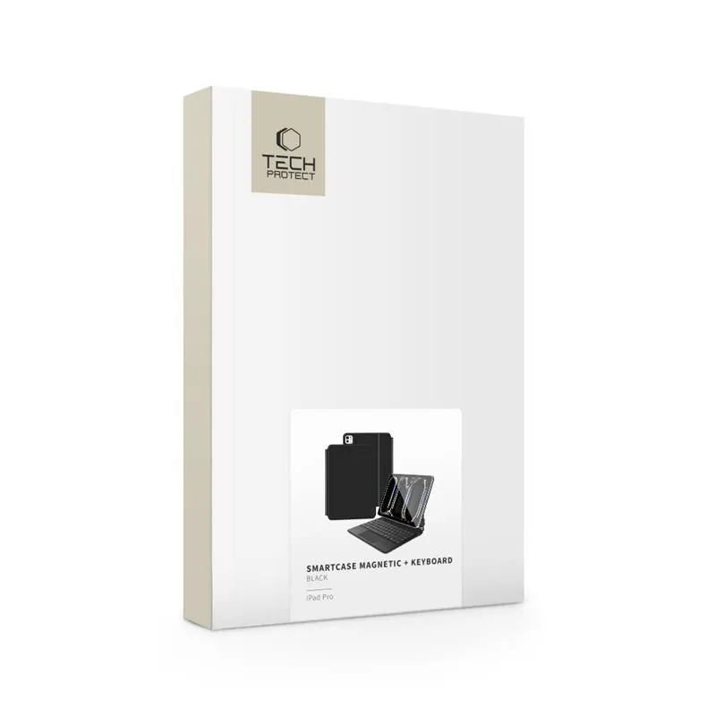 Apple iPad Pro 11 (2024) Planšetes maciņš melns TECH-PROTECT SMARTCASE MAGNETIC + KEYBOARD