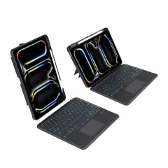 Apple iPad Pro 11 (2024) maciņš melns TECH-PROTECT SCMAG PEN + KEYBOARD