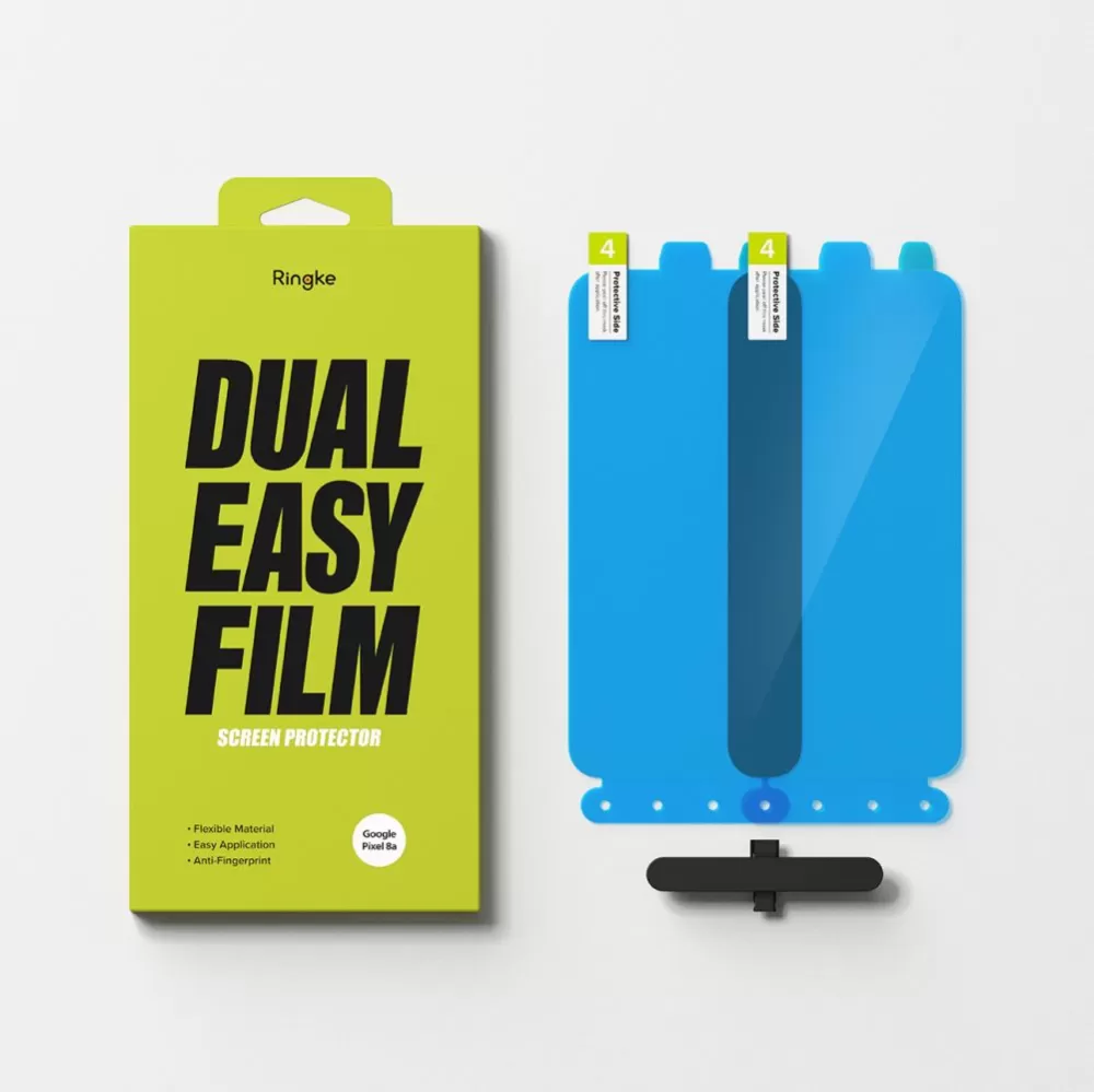 Google Pixel 8A kaitseklaas  RINGKE DUAL EASY 2-PACK