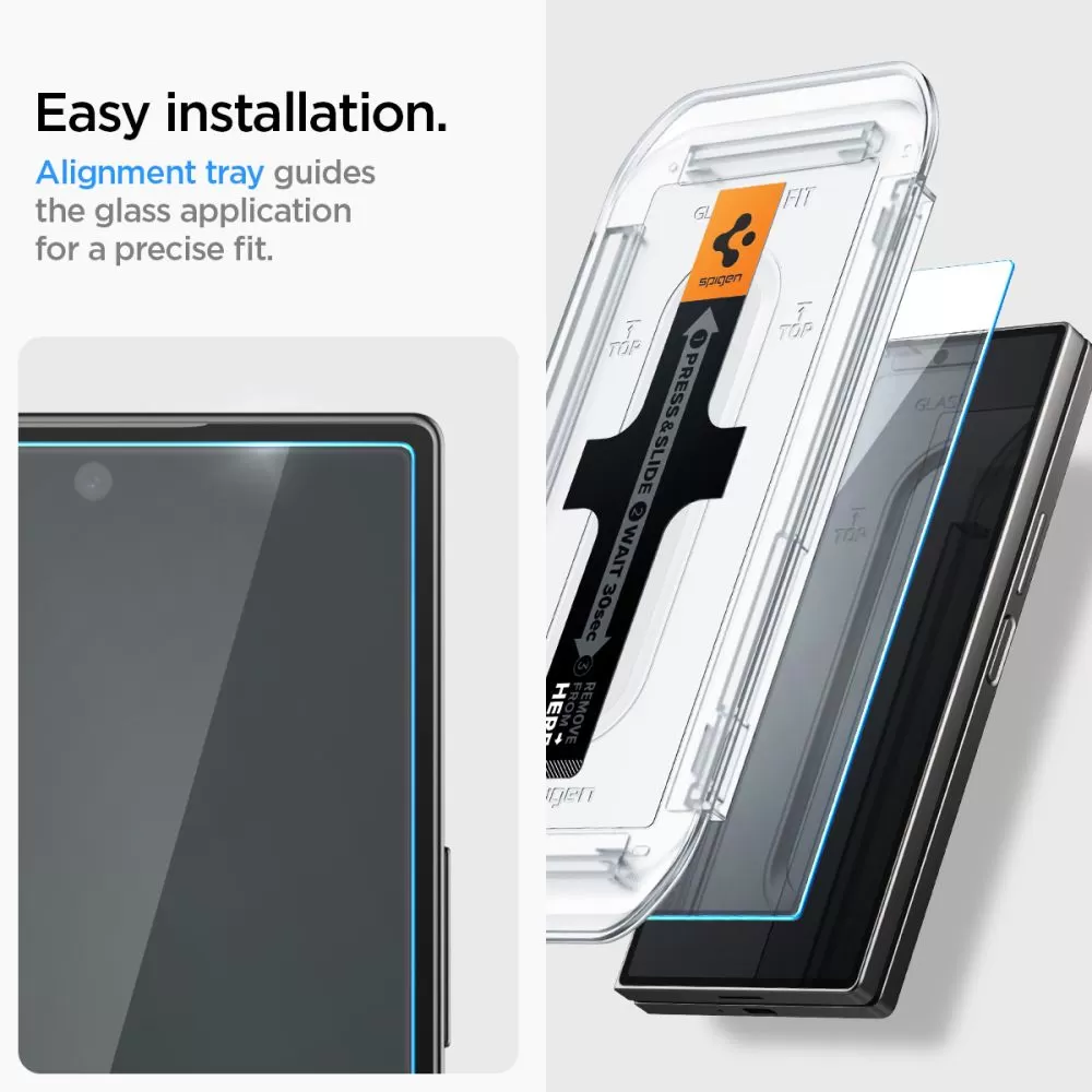 Samsung Galaxy Z Fold 6 skärmskydd  SPIGEN GLAS.TR ”EZ FIT” 2-PACK
