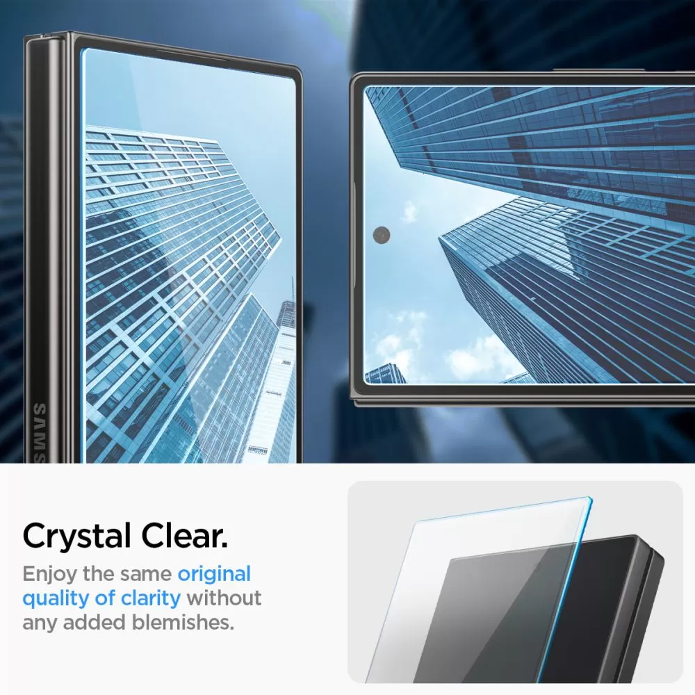 Samsung Galaxy Z Fold 6 skärmskydd  SPIGEN GLAS.TR ”EZ FIT” 2-PACK