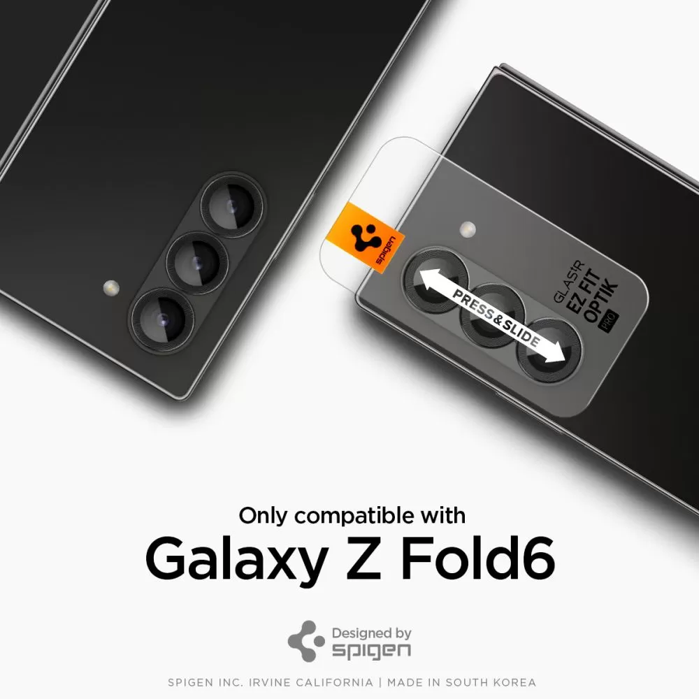 Samsung Galaxy Z Fold 6 kaitseklaas  SPIGEN OPTIK.TR ”EZ FIT” CAMERA PROTECTOR 2-PACK