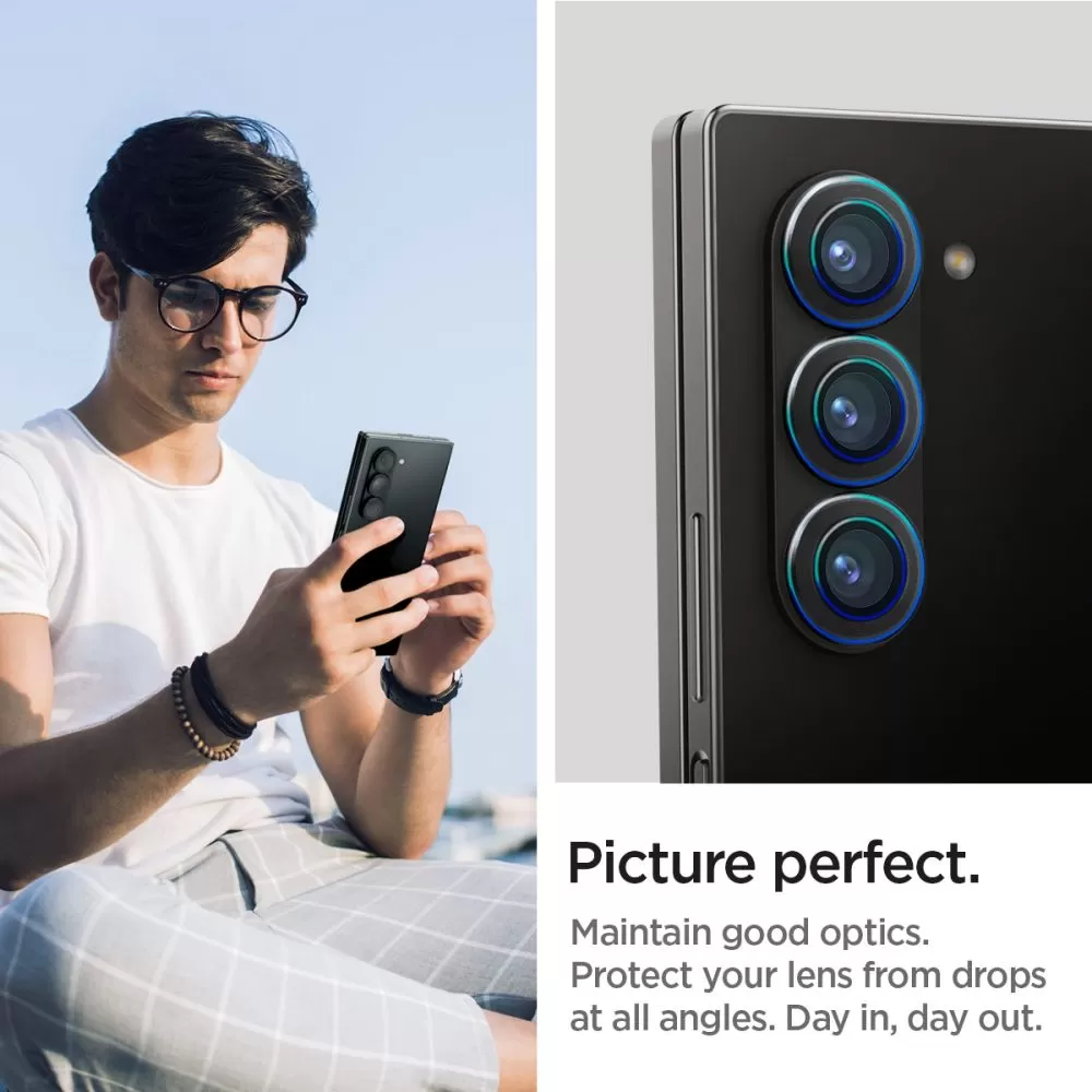 Samsung Galaxy Z Fold 6 kaitseklaas  SPIGEN OPTIK.TR ”EZ FIT” CAMERA PROTECTOR 2-PACK
