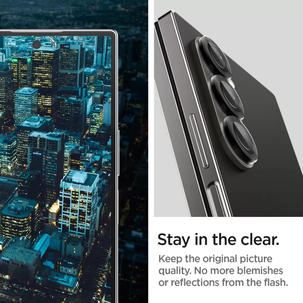 Samsung Galaxy Z Fold 6 kaitseklaas  SPIGEN OPTIK.TR ”EZ FIT” CAMERA PROTECTOR 2-PACK