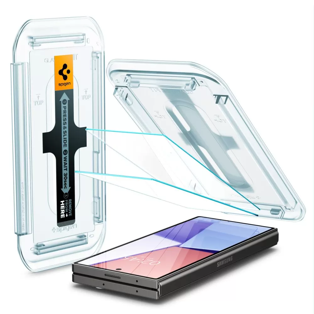 Samsung Galaxy Z Fold 6 skärmskydd  SPIGEN GLAS.TR ”EZ FIT” 2-PACK