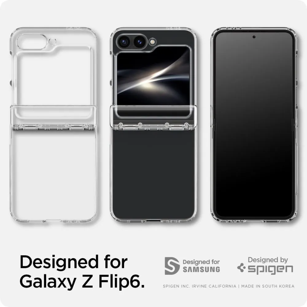 Samsung Galaxy Z Flip 6 ümbris läbipaistev SPIGEN ULTRA HYBRID PRO