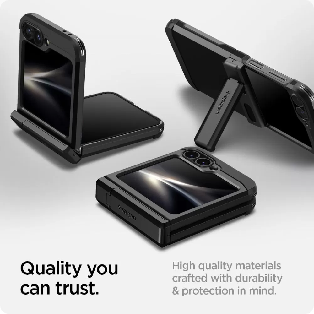 Samsung Galaxy Z Flip 6 ümbris must SPIGEN TOUGH ARMOR PRO