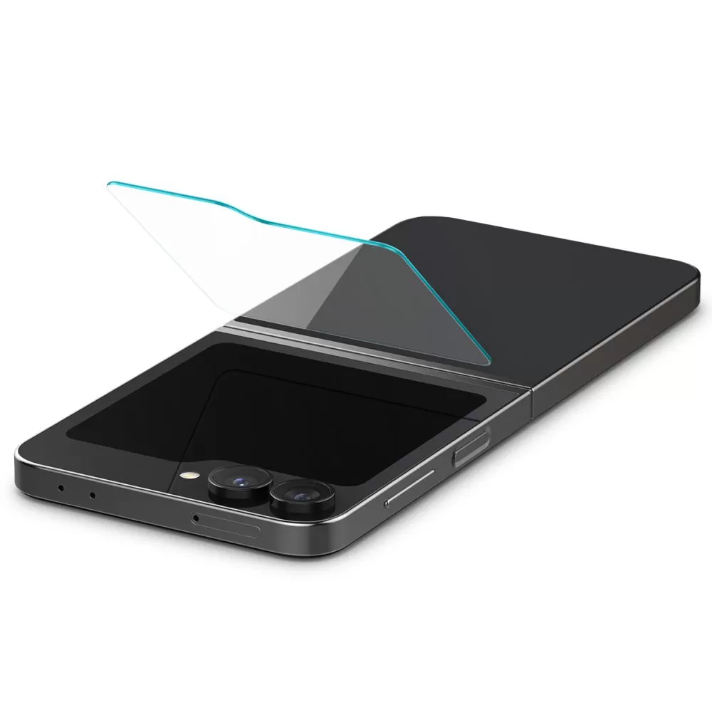 Samsung Galaxy Z Flip 6 skärmskydd  SPIGEN GLAS.TR ”EZ FIT” 2-PACK