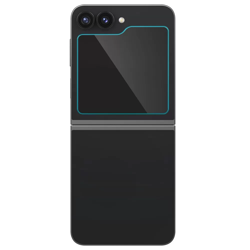 Samsung Galaxy Z Flip 6 skärmskydd  SPIGEN GLAS.TR ”EZ FIT” 2-PACK