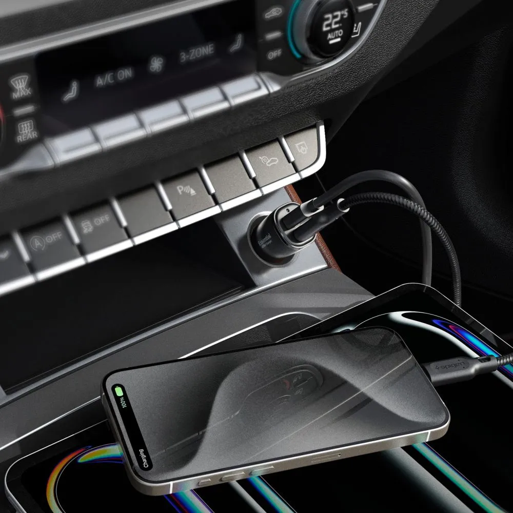 Tarvikud Autolaadija SPIGEN EV482 ARCSTATION ESSENTIAL CAR CHARGER 48W  must