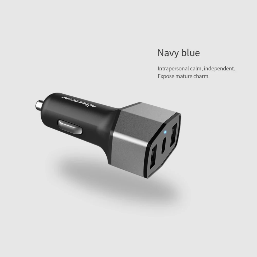 Automašīnas lādētāji Celerity Car Charger 3USB  melns