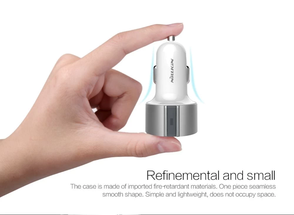 Automašīnas lādētāji Nillkin Vigor car charger  zeltīts