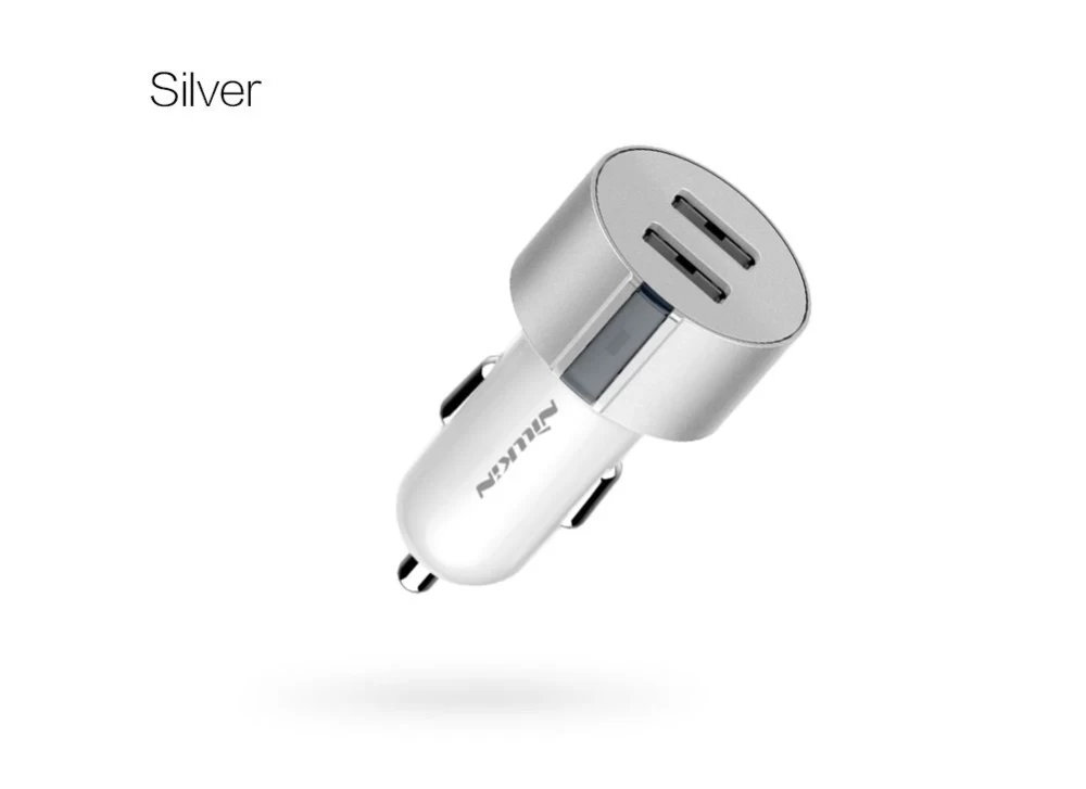 Automašīnas lādētāji Nillkin Vigor car charger  zeltīts