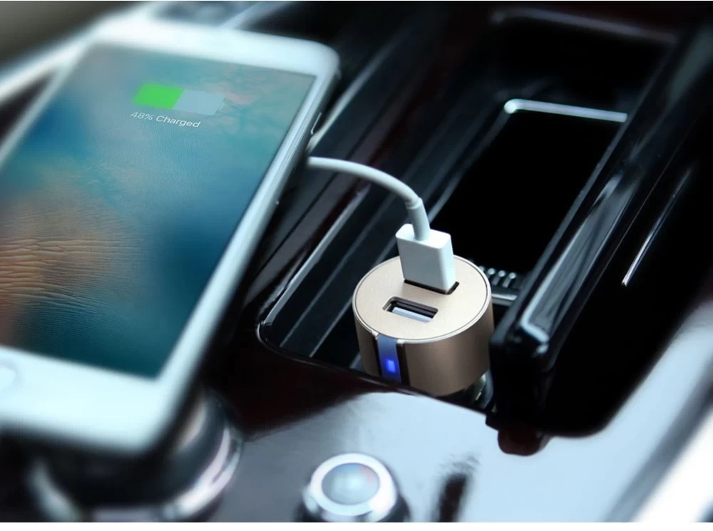 Automašīnas lādētāji Nillkin Vigor car charger  zeltīts