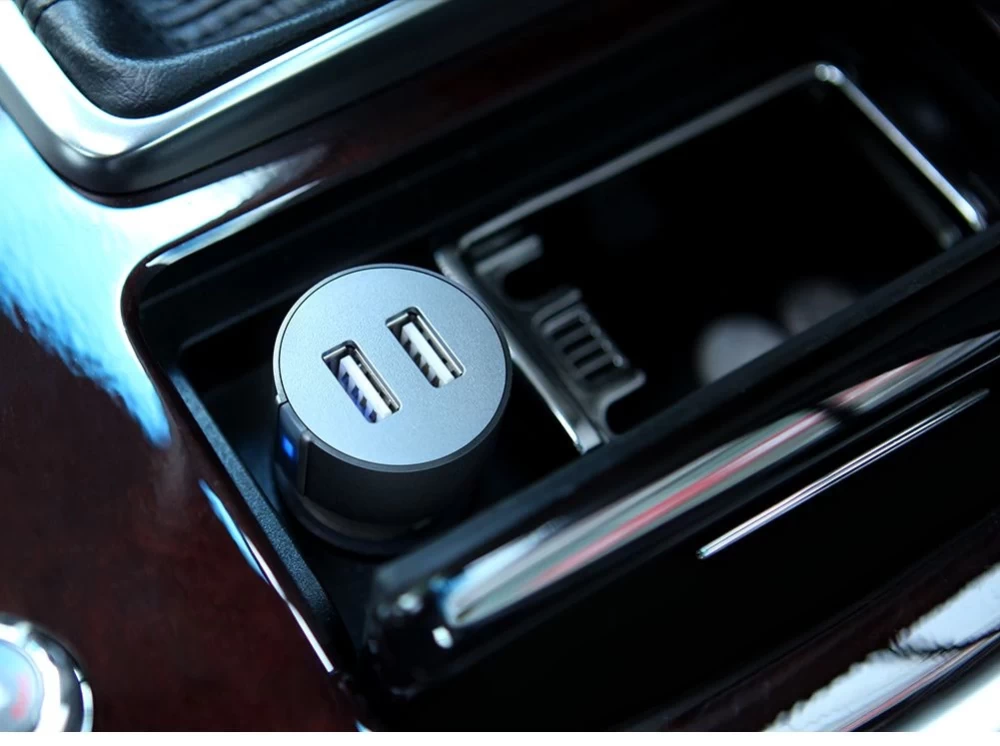 Automašīnas lādētāji Nillkin Vigor car charger  zeltīts