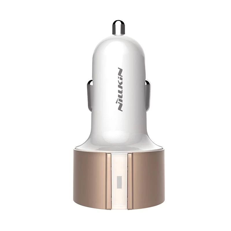 Automašīnas lādētāji Nillkin Vigor car charger  zeltīts