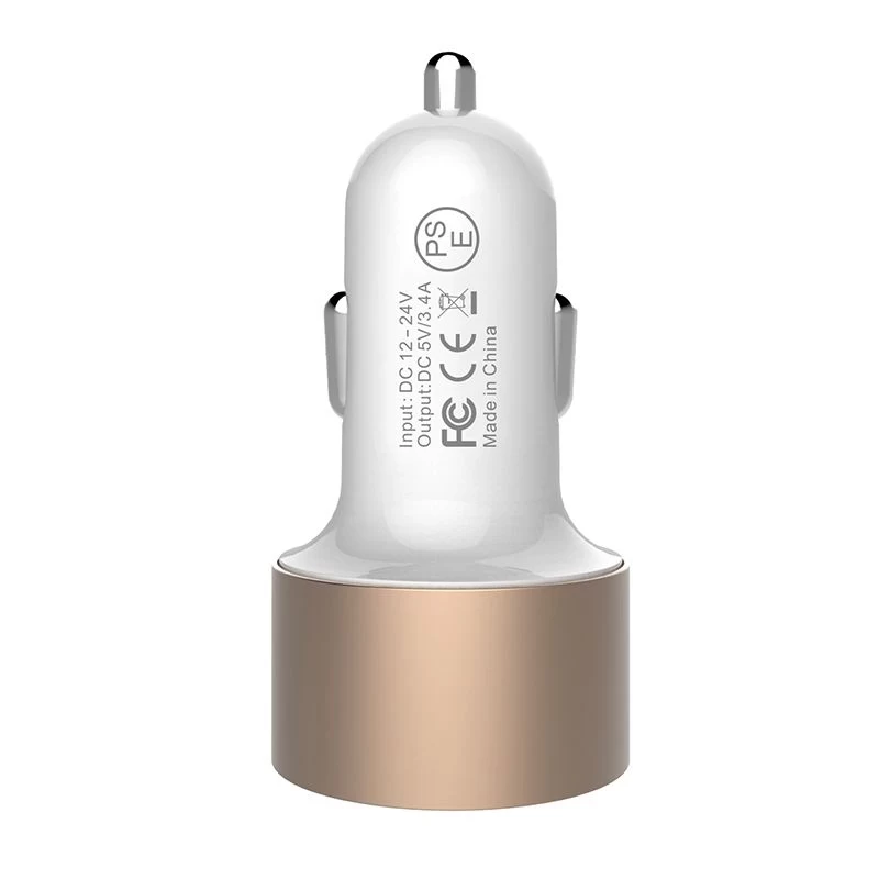 Automašīnas lādētāji Nillkin Vigor car charger  zeltīts
