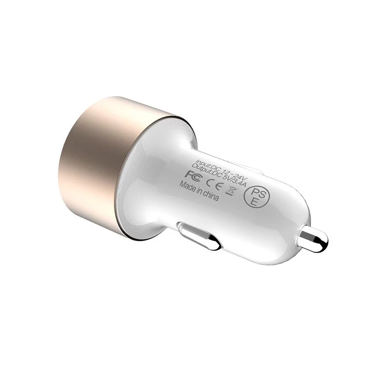 Automašīnas lādētāji Nillkin Vigor car charger  zeltīts