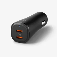  Automašīnas lādētāji SPIGEN EV502 ARCSTATION ESSENTIAL CAR CHARGER 50W  melns