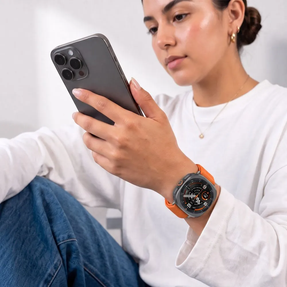 Samsung Galaxy Watch Ultra 47mm (24/25) Viedpulksteņu siksniņas  TECH-PROTECT NYLON CLASP