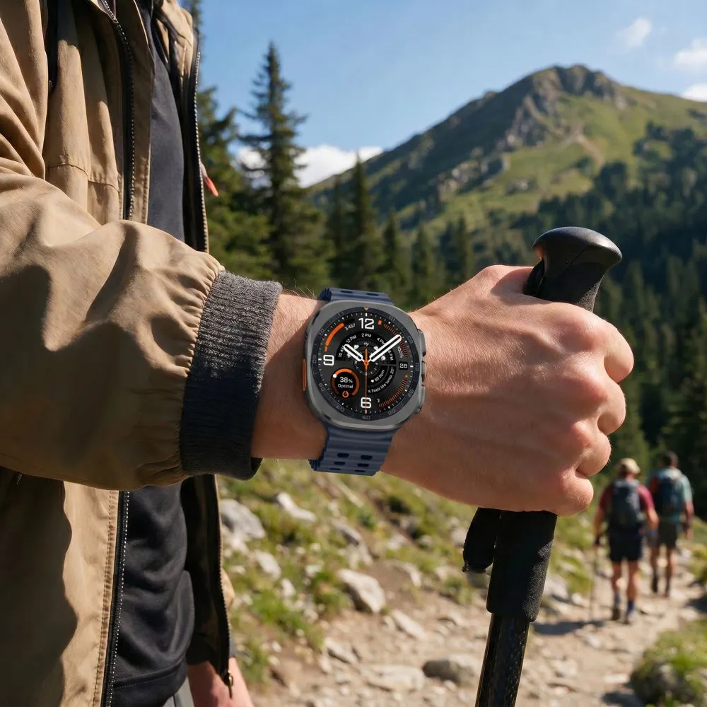 Samsung Galaxy Watch Ultra 47mm (24/25) Viedpulksteņu siksniņas zils TECH-PROTECT ICONBAND PRO