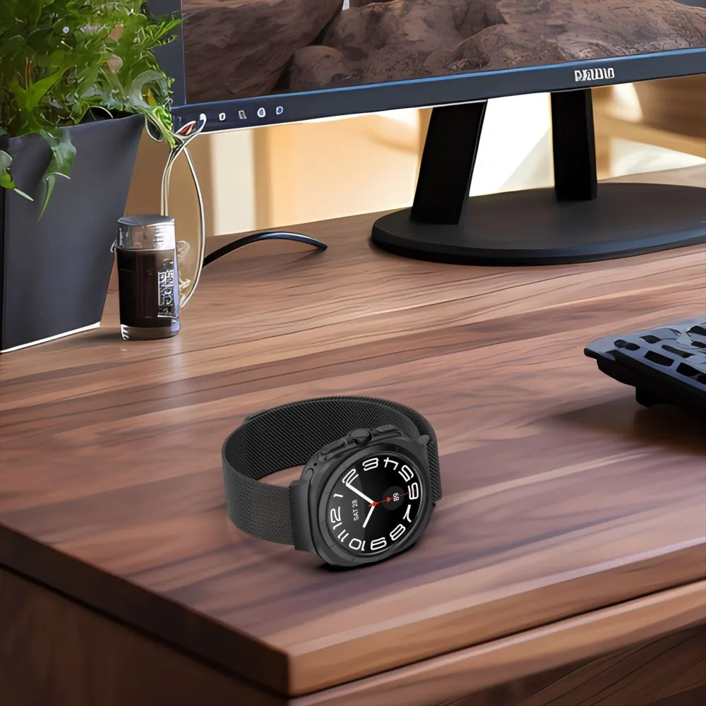 Samsung Galaxy Watch Ultra 47mm (24/25) siksniņa  TECH-PROTECT MILANESEBAND