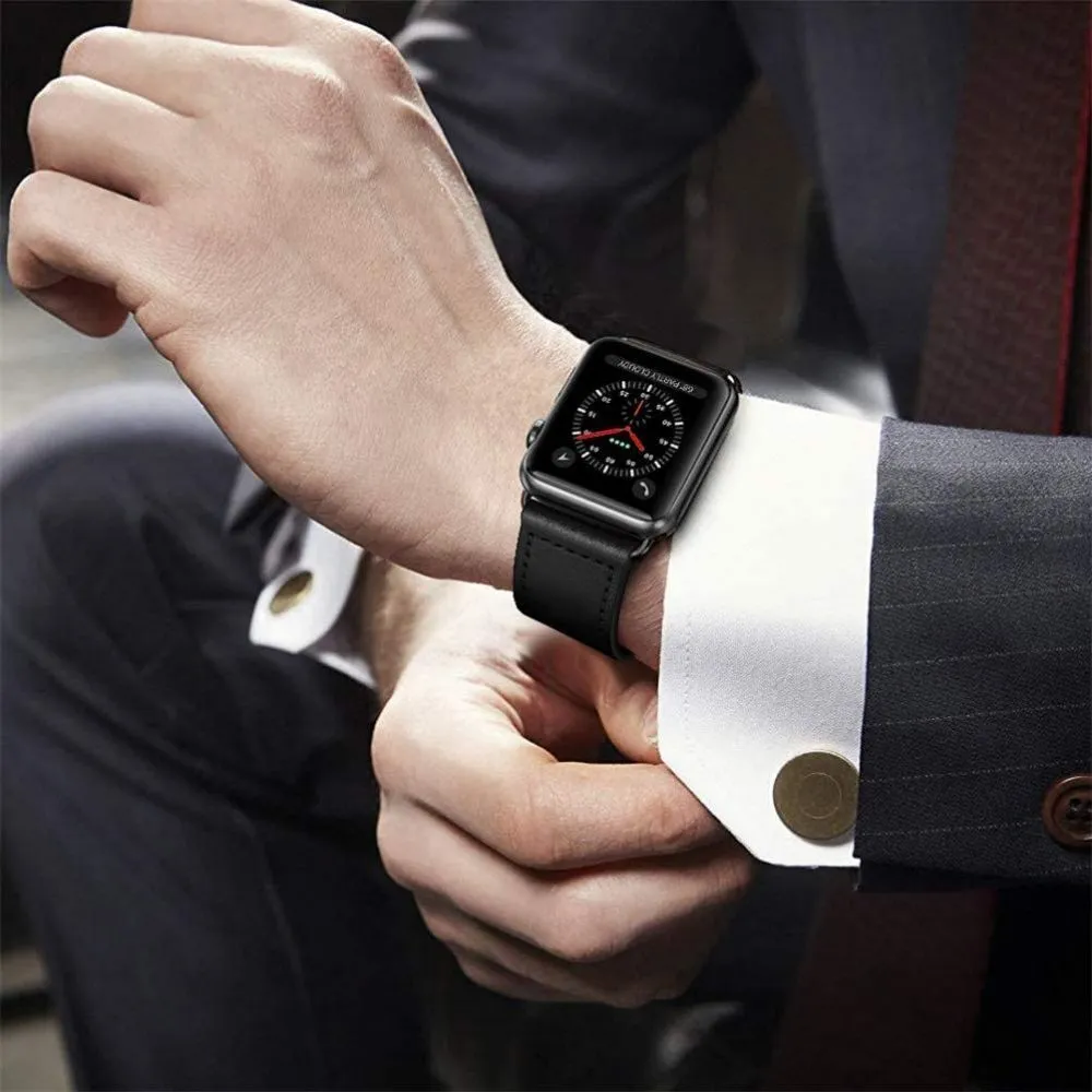 Samsung Galaxy Watch Ultra 47mm (24/25) siksniņa brūns TECH-PROTECT LEATHERFIT