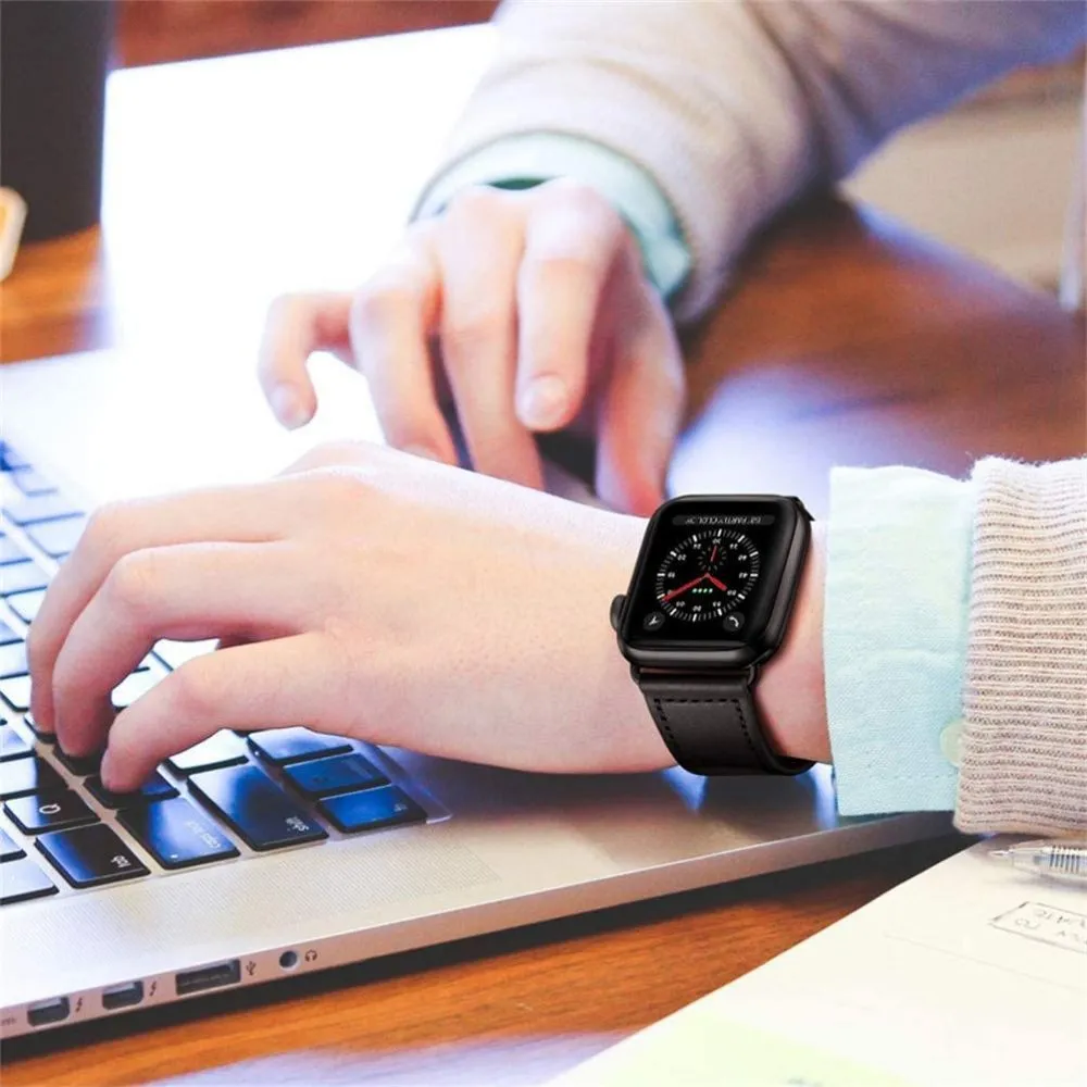 Samsung Galaxy Watch Ultra 47mm (24/25) siksniņa brūns TECH-PROTECT LEATHERFIT