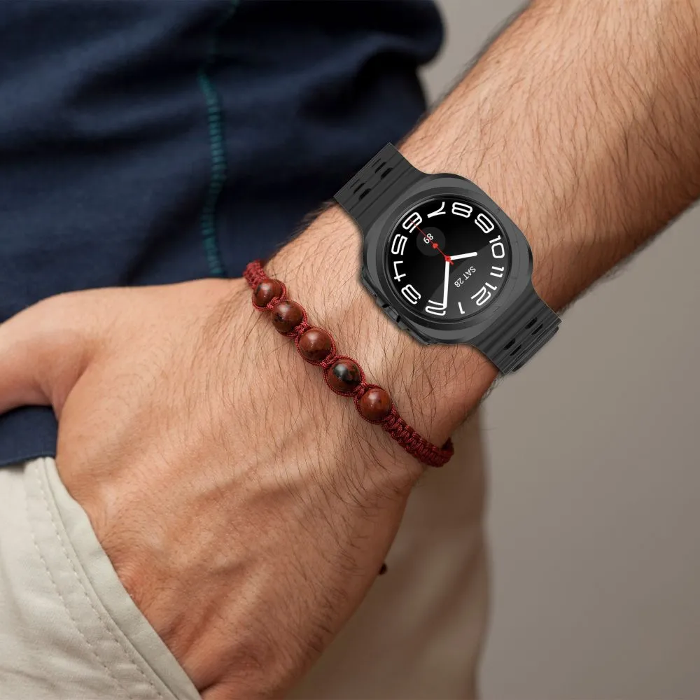 Samsung Galaxy Watch Ultra 47mm (24/25) siksniņa melns TECH-PROTECT ICONBAND PRO