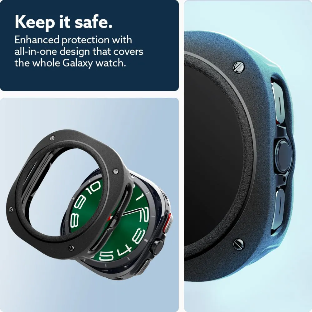 Samsung Galaxy Watch Ultra 47mm (24/25) vāciņš melns CASEOLOGY VAULT
