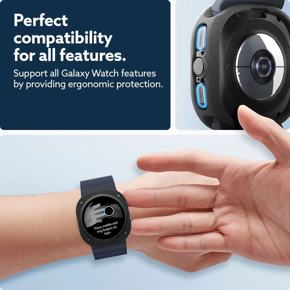 Samsung Galaxy Watch Ultra 47mm (24/25) vāciņš melns CASEOLOGY VAULT