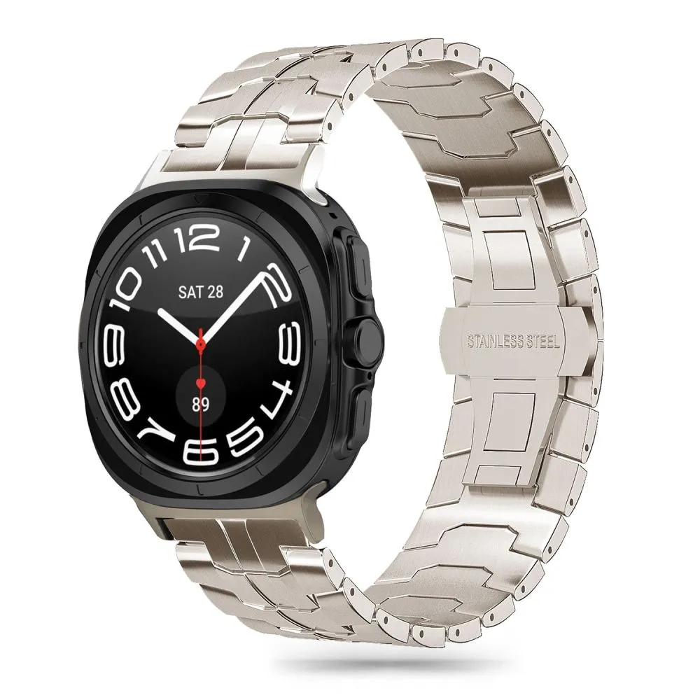 Samsung Galaxy Watch Ultra 47mm (24/25) siksniņa  TECH-PROTECT STAINLESS LINE