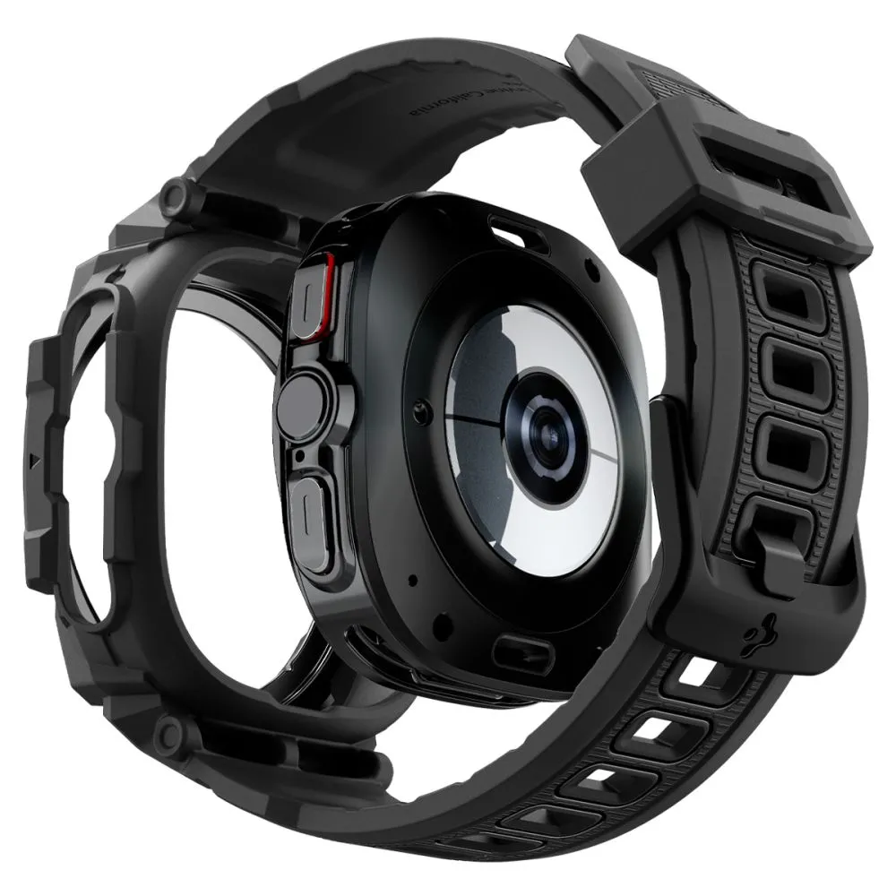 Samsung Galaxy Watch Ultra 47mm (24/25) siksniņa melns SPIGEN RUGGED ARMOR PRO