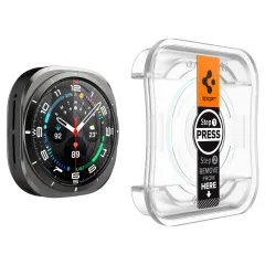 Samsung Galaxy Watch Ultra 47mm (24/25) aizsargstikls  SPIGEN GLAS.TR ”EZ-FIT” 2-PACK